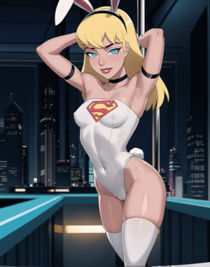 Justice League Unlimited Supergirl Porn - Supergirl Bunny Girl outfit (ImportanceBudget110) free hentai porno, xxx  comics, rule34 nude art at HentaiLib.net