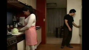 kitchen sex fun with - Japanese Stepmom and Son in Kitchen Fun - XVIDEOS.COM