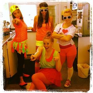 Dutch 80s Leg Warmers - Neon Day!