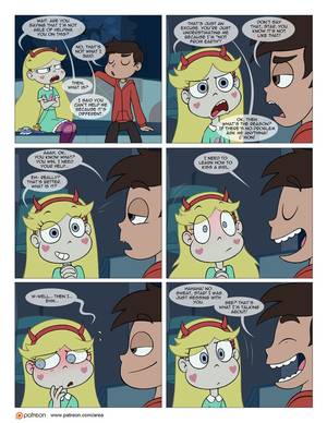 comic porn stars - the forces of evil porn comics free in which Marco Diaz came on a visit to  the Star Butterfly, to watch a movie.