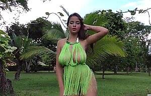 latina huge tits dancing - Sexy big tit latina teen dancing bikini - SEXTVX.COM