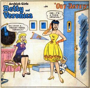 cartoon betty veronica strapon sex - Sublime Mercies: Bodies as Bait: Betty, Veronica, and Me