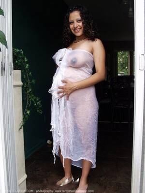 latin pregnant nude - Pregnant Latina Porn Pics & Naked Photos - PornPics.com