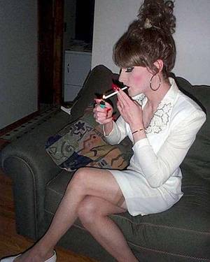 crossdresser smoking fetish - Sissies, Smoking and Sex