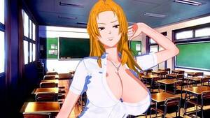 hardcore rangiku hentai - Bleach: Pounding Busty School Girl Rangiku (3d Hentai) - XAnimu.com