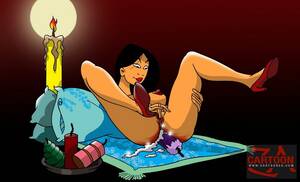 Mulan Tentacle Porn - Dirty bitch Mulan gets her asshole fingered - Cartoon Sex - Picture 2