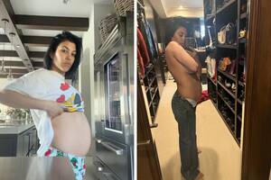 kourtney pregnant belly naked - Kourtney Kardashian displays baby bump in topless photo, offers tips for  pregnancy | Marca