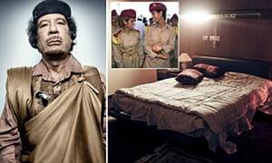 Libyan Women Sex Girl - Uncovered: The macabre sex chamber of Libya's Colonel Gaddafi where he  raped girls - and boys - as young as 14 | Daily Mail Online