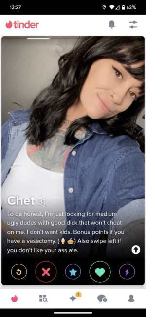 Kinda Ugly Girl Porn - My kind of woman 10/10 : r/Tinder