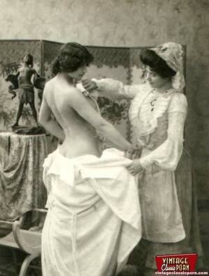 1800s Lesbian - Vintage lesbian nude chicks