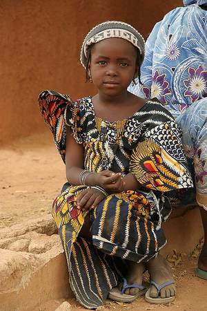 Nigerian Tribe Porn - Hausa girl in a village in northern Nigeria