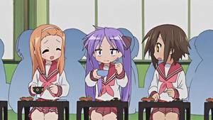 Lucky Star Porn - I wouldn't want to be that bowl of rice right nowâ€¦