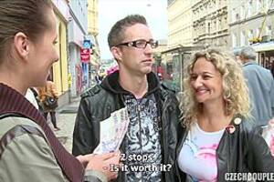 Czech Street Couples Porn - Young czech couple interviewed on the street