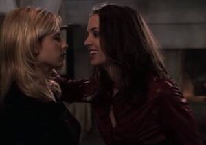 Eliza Dushku Lesbian Porn - Invisible Bi Characters â€” Character: Faith Lehane Appears in: Buffy the...