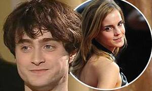 Ginny Weasley Emma Watson Porn - Harry Potter and the Deathly Hallows: Daniel Radcliffe on kissing 'animal' Emma  Watson | Daily Mail Online