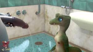 3d Gay Dinosaur Porn - Wet Dinosaur [velocirection]