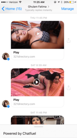 Messenger Porn - Facebook Messenger has been recommending fake porn clickbait bots |  VentureBeat