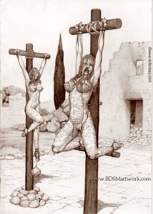 Crux Porn Fetish Drawings - Crux BDSM Art (7).jpg - Real Crucifixion | MOTHERLESS.COM â„¢