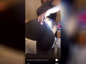 black african mooning - nip slip and mooning - ShesFreaky