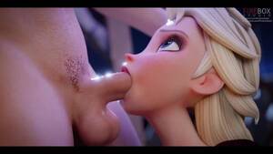 frozen cartoon fuck movie - Elsa From Frozen Blows And Swallows | Animated - xxx Mobile Porno Videos &  Movies - iPornTV.Net