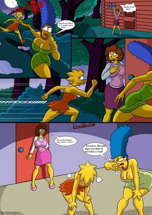 Flanders Porn - Los Simpsons: Sexo Furry Los Flanders - Vercomicsporno