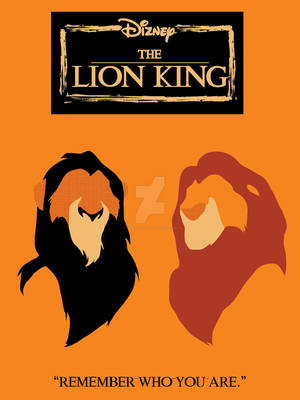 Disney Brave Maudie Porn - Lion King Minimalist Poster by JennahIsSoCoolLIKE