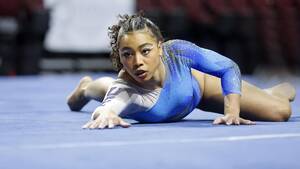 Junior Gymnastics Porn - Behind Margzetta Frazier's final season with UCLA gymnastics - Los Angeles  Times