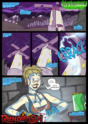 3d Frankenstein Comic - Skankenstein's Monster- Frankenstein - Porn Cartoon Comics