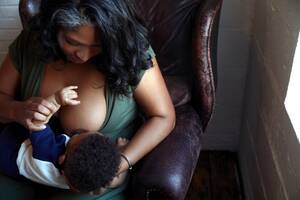 lactating black breastfeeding - Black Breastfeeding Week: Gorgeous Black Mothers Breastfeeding Photos