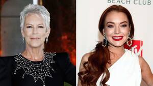 Blowjob Lindsay Lohan - Jamie Lee Curtis, Lindsay Lohan Share a Secret Texting Code