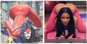 Nicki Minaj Comic Porn - nikki_minaj_spider-woman