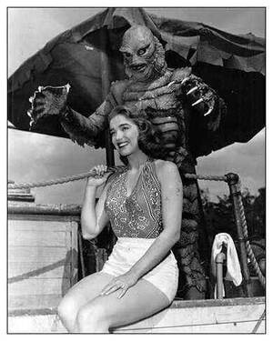 Julie Adams Porn Star - Creature from the Black Lagoon image 14 - Horror Society