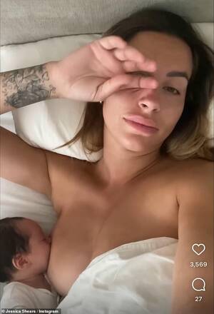 Jessica Rose Porn Movie List - Love Island's Jessica Shears shares candid breastfeeding video with baby  son, 2 months | Daily Mail Online