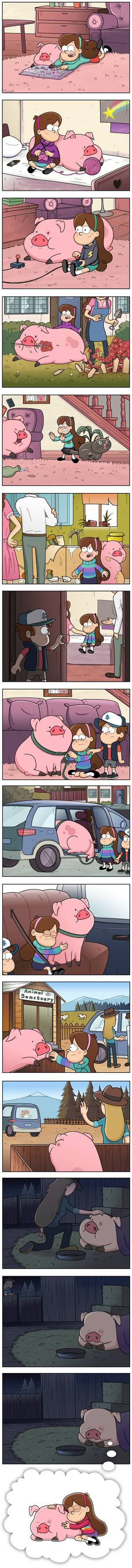 Gravity Falls Mabel And Waddles Sex - Why would you make a comic like this?!?!?! And I. Gravity Falls  WaddlesGravity ...