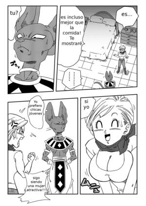 dragon ball bulma xxx - Buen cÃ³mic el que traen hoy sobre la serie Dragon ball Super donde Bills  quiere destruir la Tierra y Bulma trata de convencerlo para que no lo haga.