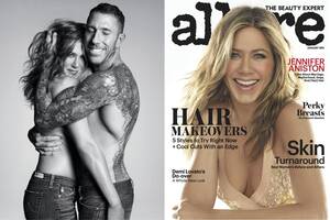 jennifer aniston naked anal sex - Aniston poses topless with a guy who's not Justin Theroux | Page Six