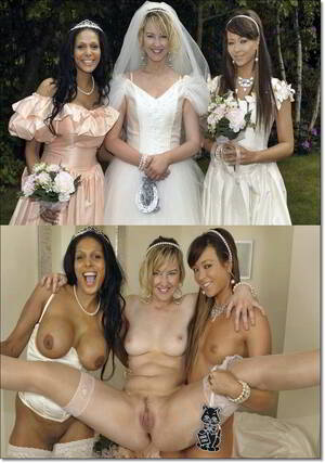 Bride And Bridesmaid Lesbian - Bride and bridesmaids Porn Pic - EPORNER