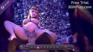 3d Pregnant Fuck - Pregnant Zelda - tiny blonde slut fucked in a porn game - XAnimu.com