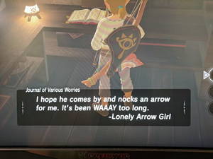 Arrow Girl Porn - Zelda Breath of the Wild featuring Lonely Arrow Girl