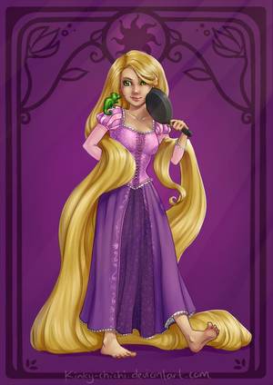 Disney Tangled Porn Finn - Princess Rapunzel by Kinky-chichi