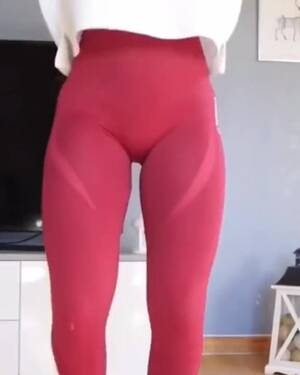 blonde teen yoga pants - Barely legal blonde in tight sexy yoga pants