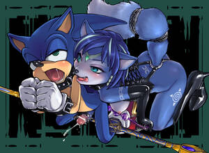 krystal fox hentai anal - pey, krystal, sonic the hedgehog, nintendo, sonic (series), star fox,  tagme, 1boy, 1girl, ahegao, anal beads, animal ears, bdsm, bent over, blue  hair, blush, bondage, boots, bound, breasts, collar, corset, crossover,  cuffs,