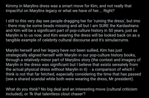 Marilyn Lange Porn - How tone deaf can this be : r/KUWTKsnark