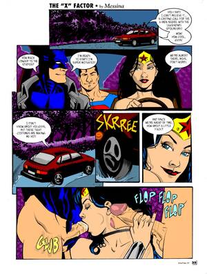 Batman Superman Wonder Woman Justice League Porn - The X Factor (Batman, Wonder Woman, Superman) - Porn Cartoon Comics