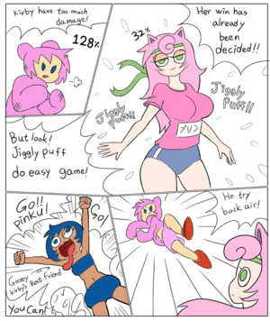 Jigglypuff Porn - Kirby vs Jigglypuff porn comic