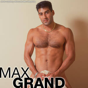 hispanic nude models 1990s - Max Grand | Handsome Latin 1990's Gay Porn Star