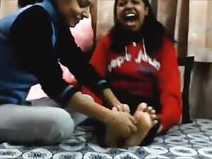 desi nude tickled - Indian girl getting her feet tickled | xHamster