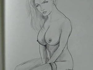 big tits pencil drawings - Nude Step Mom's Boobs Drawing Pencil Art | xHamster