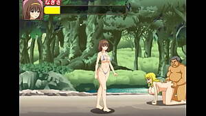 bikini hentai games - Cute girl in bikini has sex with men in bt island porn game - XVIDEOS.COM