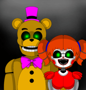 Funny Bear Porn - Funny bear man and rule 34 fuel clown girl : r/fivenightsatfreddys